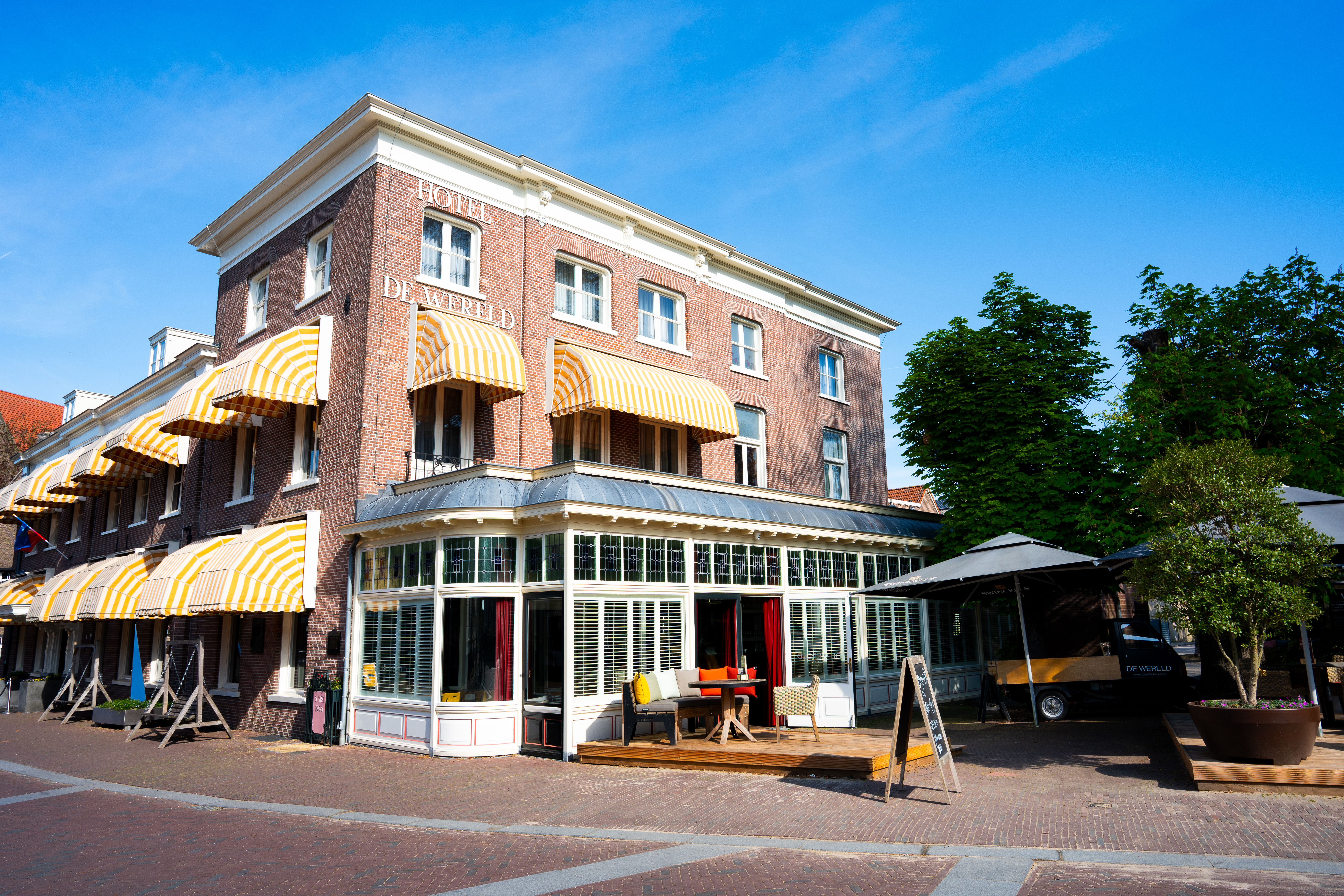 Hotel de Wereld in Wageningen